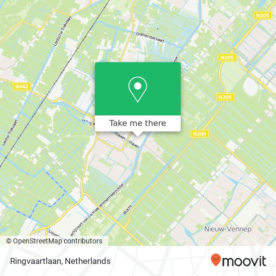 Ringvaartlaan kaart