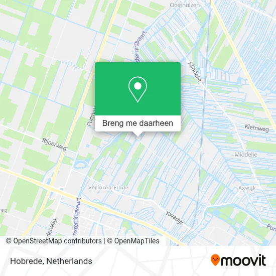 Hobrede kaart