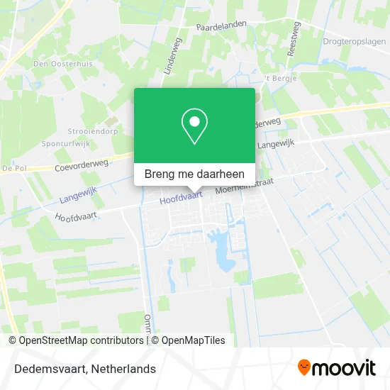 Dedemsvaart kaart
