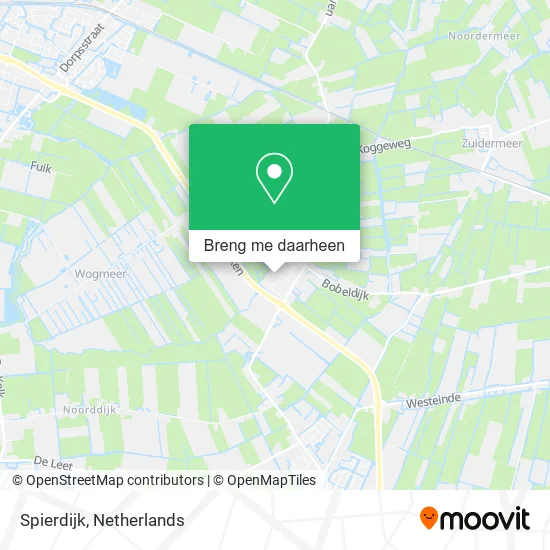 Spierdijk kaart