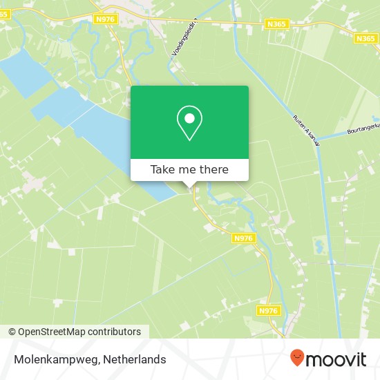 Molenkampweg kaart