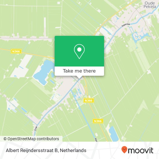 Albert Reijndersstraat B kaart