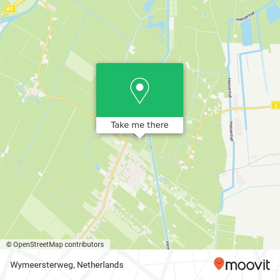 Wymeersterweg kaart