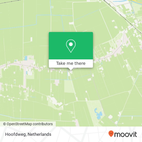 Hoofdweg kaart