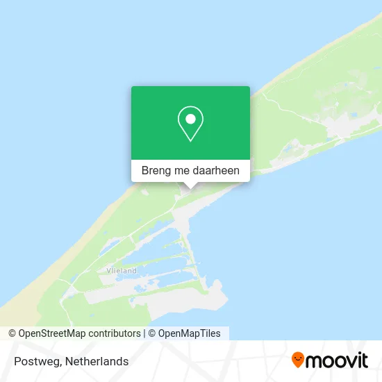 Postweg kaart