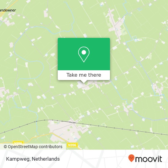 Kampweg kaart