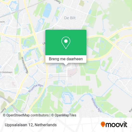 Uppsalalaan 12 kaart