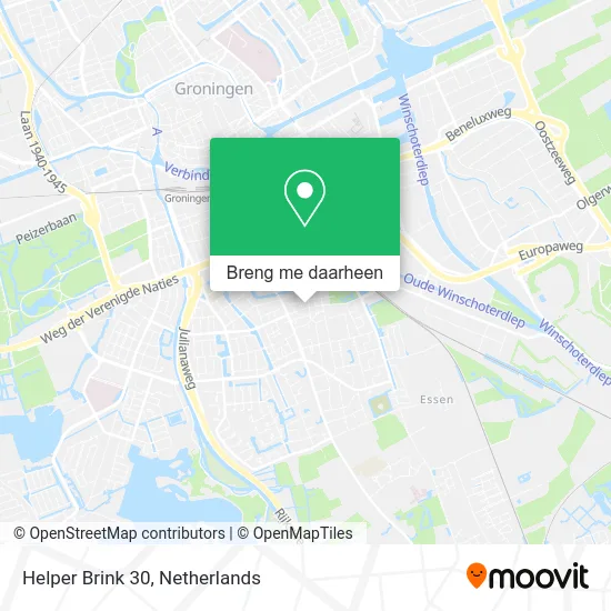 Helper Brink 30 kaart