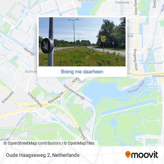 Oude Haagseweg 2 kaart