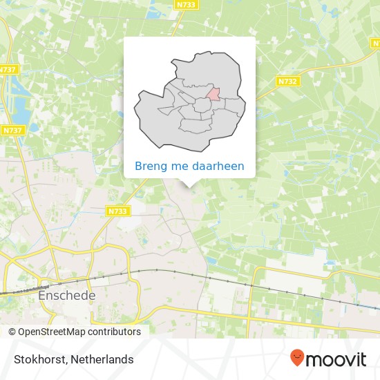 Stokhorst kaart