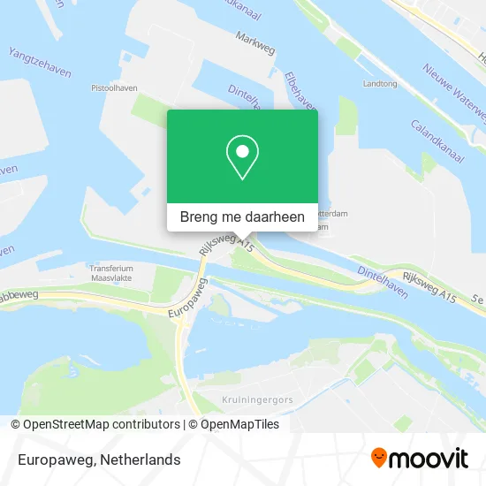 Europaweg kaart