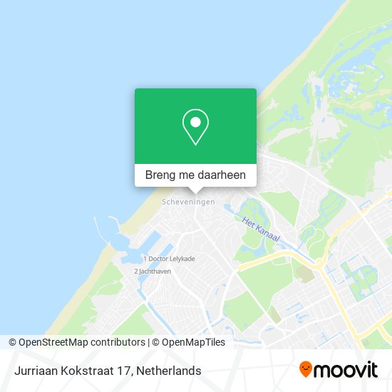 Jurriaan Kokstraat 17 kaart