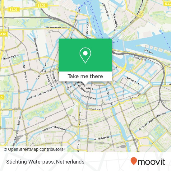 Stichting Waterpass, Herengracht 469 kaart