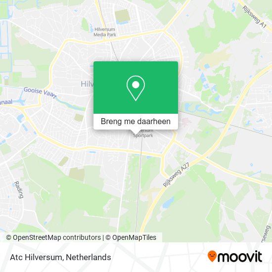 Atc Hilversum kaart