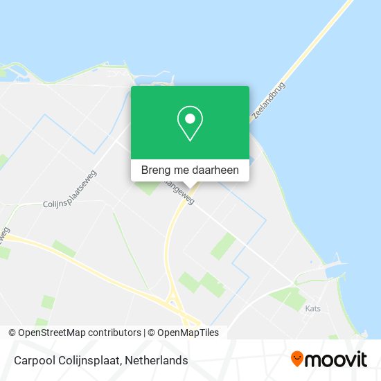 Carpool Colijnsplaat kaart