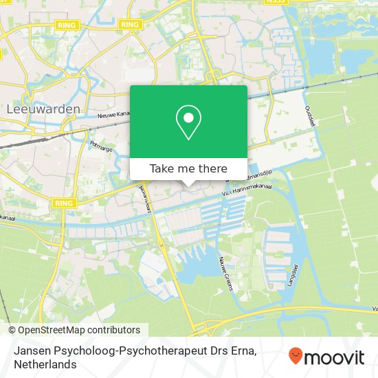 Jansen Psycholoog-Psychotherapeut Drs Erna, Zevenblad 3 kaart