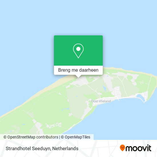 Strandhotel Seeduyn kaart