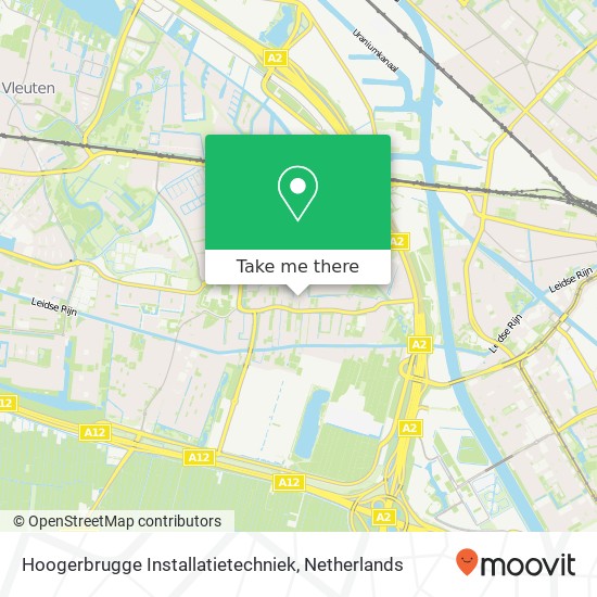 Hoogerbrugge Installatietechniek kaart