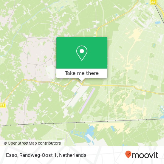 Esso, Randweg-Oost 1 kaart