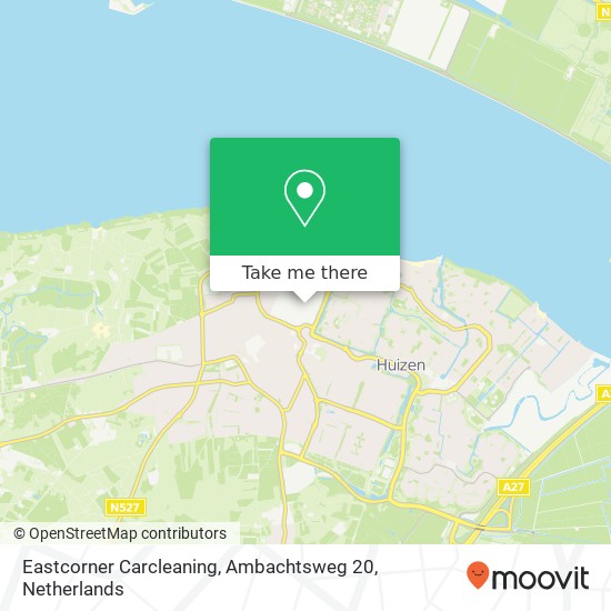 Eastcorner Carcleaning, Ambachtsweg 20 kaart