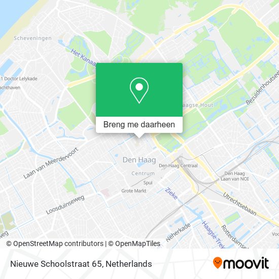 Nieuwe Schoolstraat 65 kaart