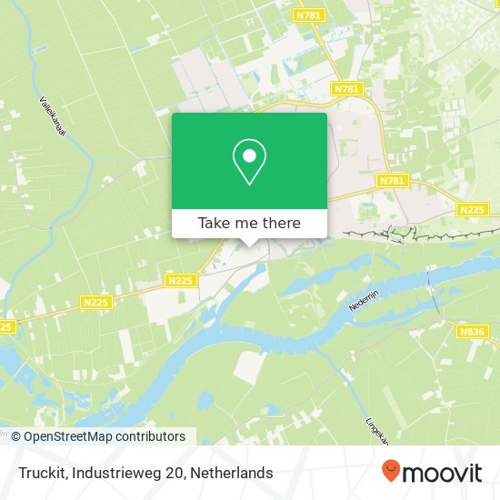 Truckit, Industrieweg 20 kaart