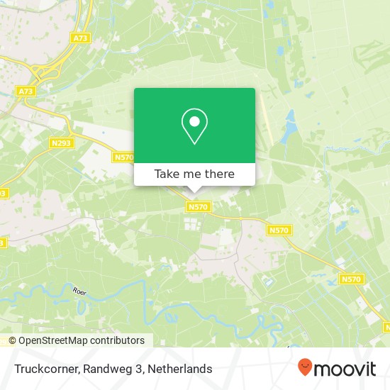 Truckcorner, Randweg 3 kaart