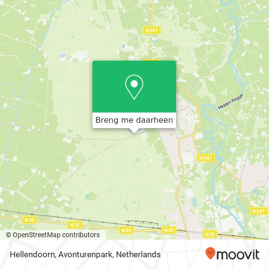 Hellendoorn, Avonturenpark kaart