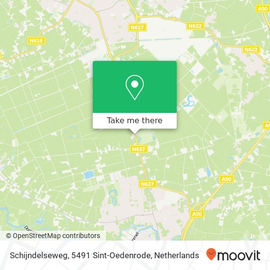 Schijndelseweg, 5491 Sint-Oedenrode kaart
