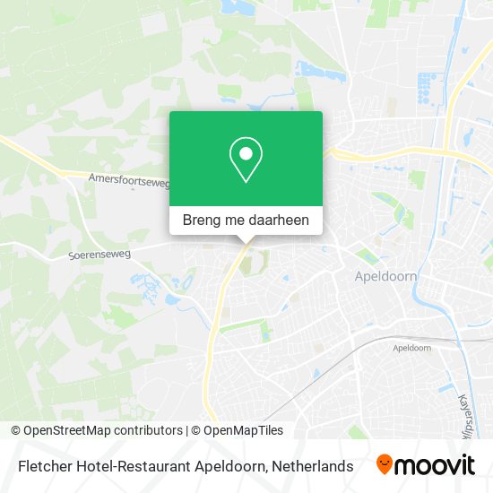 Fletcher Hotel-Restaurant Apeldoorn kaart