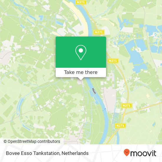 Bovee Esso Tankstation, Lottumseweg 18 kaart