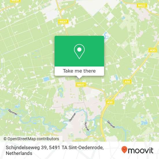 Schijndelseweg 39, 5491 TA Sint-Oedenrode kaart
