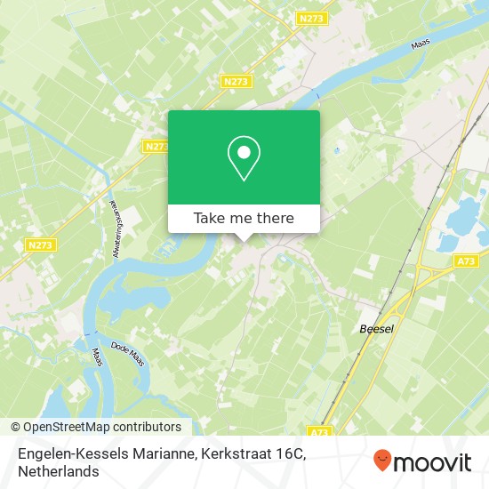 Engelen-Kessels Marianne, Kerkstraat 16C kaart