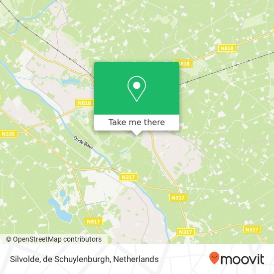 Silvolde, de Schuylenburgh kaart