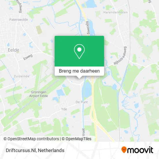Driftcursus.Nl kaart