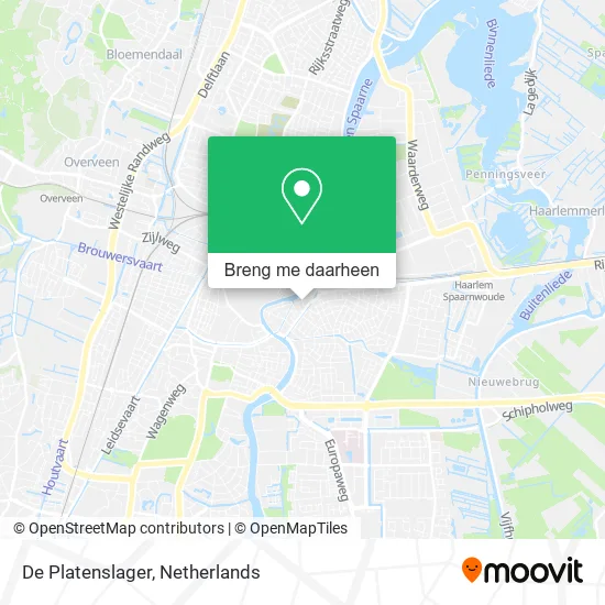 De Platenslager kaart