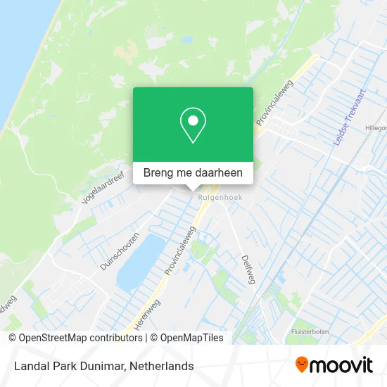 Landal Park Dunimar kaart