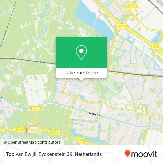 Tpp van Ewijk, Eyckenstein 39 kaart