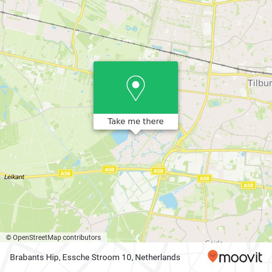 Brabants Hip, Essche Stroom 10 kaart
