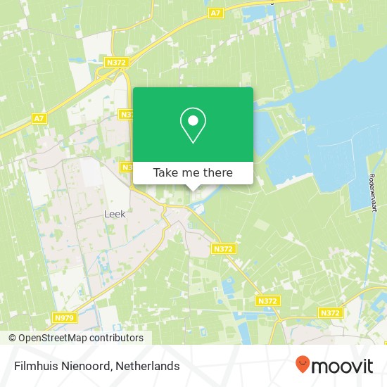 Filmhuis Nienoord kaart