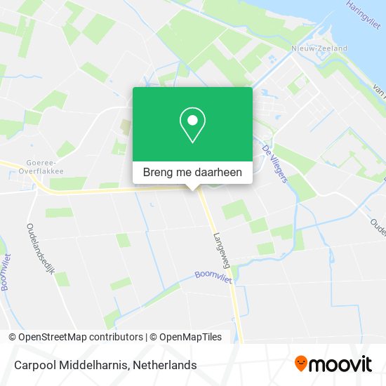 Carpool Middelharnis kaart