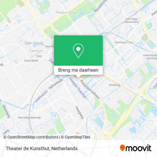 Theater de Kunsthut kaart