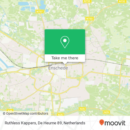 Ruthless Kappers, De Heurne 89 kaart