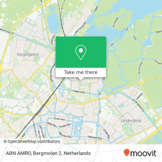 ABN AMRO, Bergmolen 2 kaart