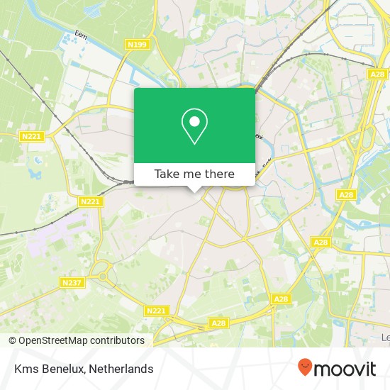 Kms Benelux, Berkenweg 7 kaart