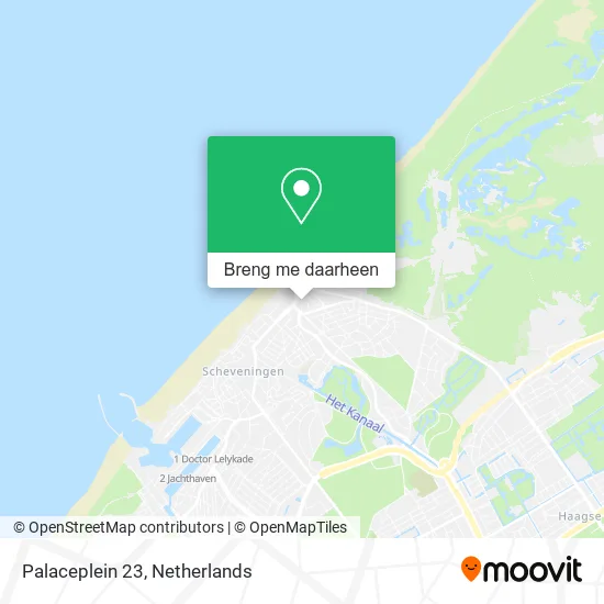 Palaceplein 23 kaart