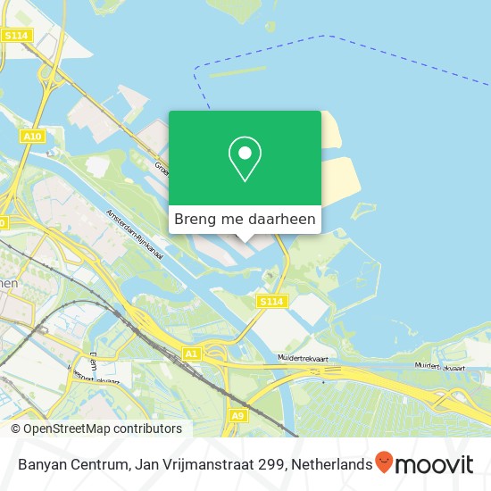 Banyan Centrum, Jan Vrijmanstraat 299 kaart