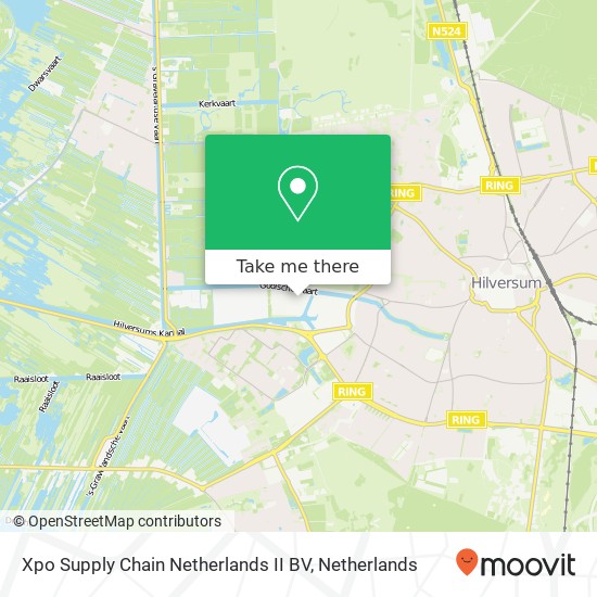 Xpo Supply Chain Netherlands II BV kaart
