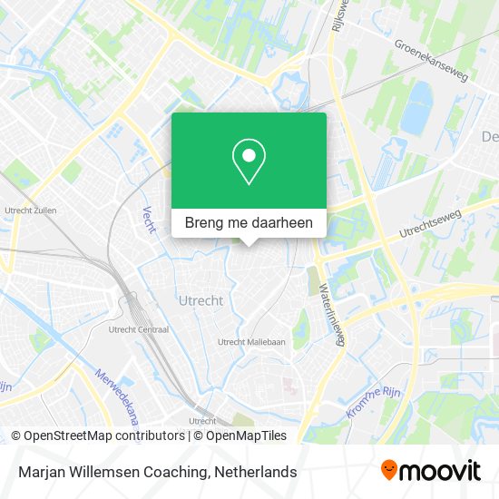 Marjan Willemsen Coaching kaart