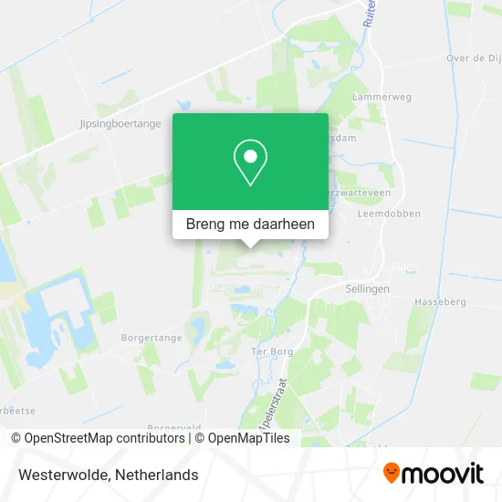 Westerwolde kaart